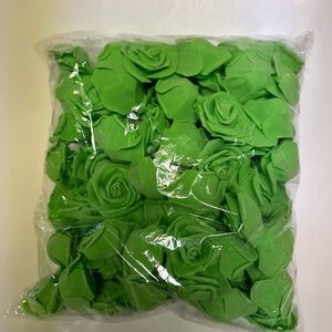 Green Foam Rose Decorations